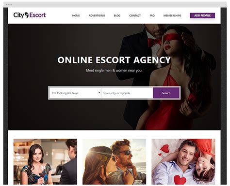 escort website template|High